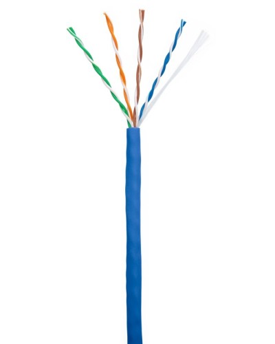 U/UTP 4pair, Cat5e, In, PVC (CCA-UU004-5E-PVC-BL). Кабель «витая пара» (LAN) для структурированных систем связи. NETLAN в Смоленске