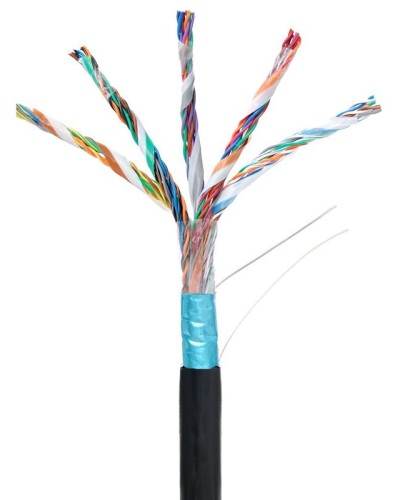 F/UTP 25pair, Cat5, Out, PE (EC-UF025-5-PE-BK-3). Кабель «витая пара» (LAN) для структурированных систем связи. NETLAN в Смоленске