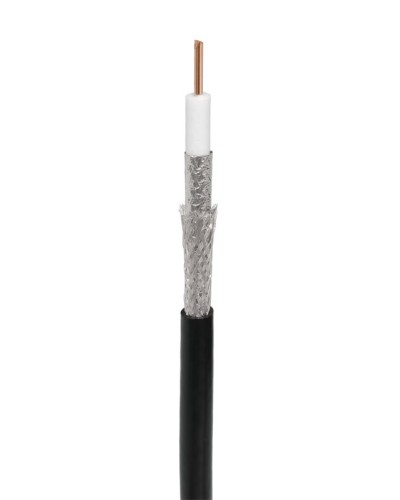 RG-11 CCS, Out, PE (EC-C2-21123B-BK-3). Кабель коаксиальный омедненный. NETLAN в Смоленске