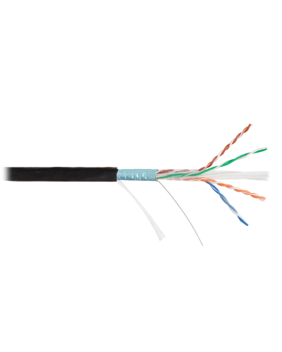 F/UTP 4pair, Cat6, Solid, In/Out, нг(А)-HF (NMC 4240C-BK). Кабель «витая пара» (LAN) для структурированных систем связи. NIKOMAX в Смоленске
