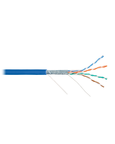 F/UTP 4pair, Cat5e, Solid, In, нг(А)-HF (NMC 4200C-BL). Кабель «витая пара» (LAN) для структурированных систем связи. NIKOMAX в Смоленске