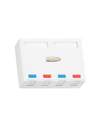 NMC-MB4P-ST-WT. Корпус настенной розетки. NIKOMAX в Смоленске
