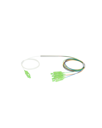 NMF-SPP1X4A1-SCA-M. Сплиттер планарный 1x4, 9/125мкм, SC/APC, 0.9 мм. NIKOMAX в Смоленске