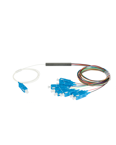 NMF-SPP1X8A1-SCU-M. Сплиттер планарный 1x8, 9/125мкм, SC/UPC, 0.9 мм. NIKOMAX в Смоленске
