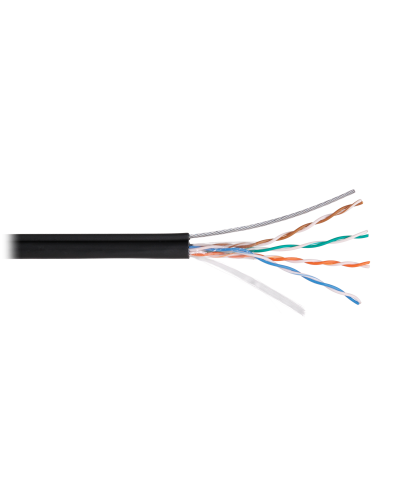 U/UTP 4pair, Cat5e, Solid, Out, SW, PVC (NMC 4805B-BK). Кабель «витая пара» (LAN) для структурированных систем связи. NIKOMAX в Смоленске