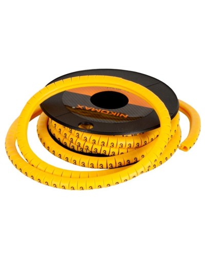 NMC-CMR-2-YL-500 (500шт). Маркер кабельный. NIKOMAX в Смоленске