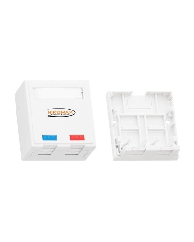 NMC-MB2P-ST-WT. Корпус настенной розетки. NIKOMAX в Смоленске