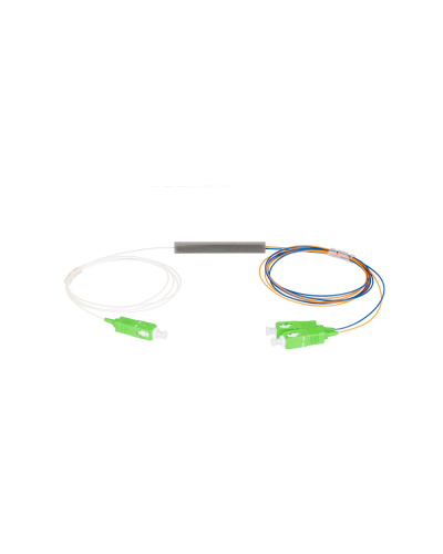 NMF-SPP1X2A1-SCA-M. Сплиттер планарный 1x2, 9/125мкм, SC/APC, 0.9 мм. NIKOMAX в Смоленске