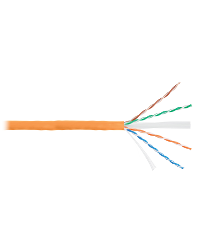 U/UTP 4pair, Cat6, Solid, In, нг(А)-HF (NMC 2140C-OR). Кабель «витая пара» (LAN) для структурированных систем связи. NIKOMAX в Смоленске