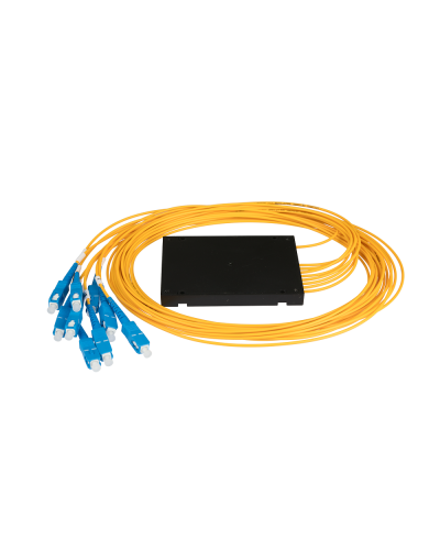 NMF-SPP1X8A1-SCU-B. Сплиттер планарный 1x8, 9/125мкм, SC/UPC, 2 мм. NIKOMAX в Смоленске