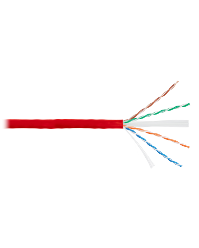 U/UTP 4pair, Cat6, Solid, In, нг(А)-HF (NMC 4140C-RD). Кабель «витая пара» (LAN) для структурированных систем связи. NIKOMAX в Смоленске