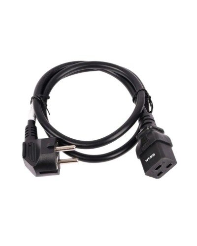 NTSS-PC19772 C19-Schuko проводник.:3х1.5мм2 3м 220/250В 16А черный. Кабель питания. NTSS в Смоленске