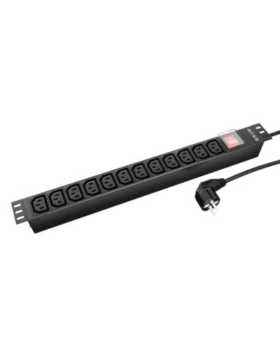 NTSS-PDU-DA2039 гор.размещ. 12xC13 базовые 16A Schuko 2м. Блок розеток 19. NTSS в Смоленске