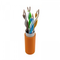 NTSS-IN-FTP4-5E-LSZH-OR кат.5E FTP 4 пары 24AWG LSZH внутренний 305м оранжевый. Кабель «витая пара» (LAN) для структурированных систем связи. NTSS