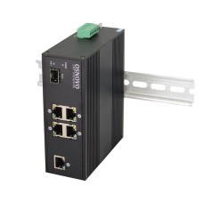 SW-40501/IC. Промышленный PoE коммутатор Fast Ethernet на 6 портов. OSNOVO