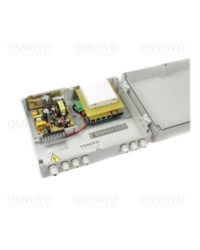 SW-80402-W(port 60W). Коммутатор 6-портовый. OSNOVO в Смоленске