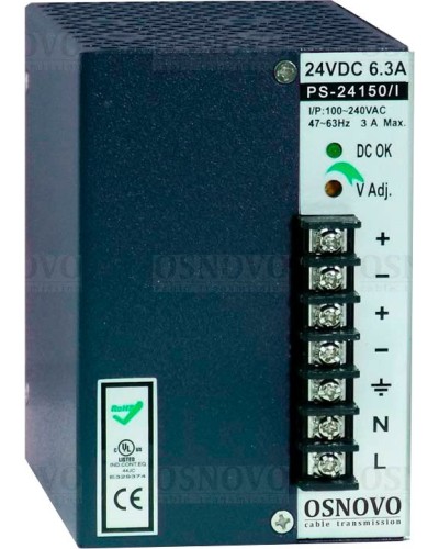 PS-24150/I. Блок питания промышленный. OSNOVO в Смоленске
