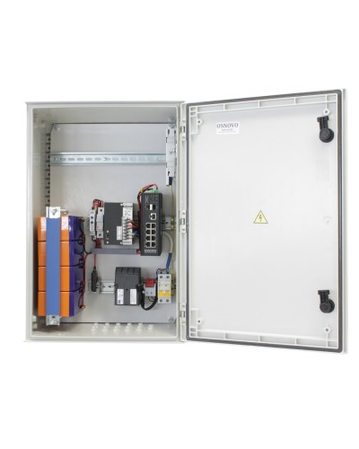 OSP-46TB1(SW-80802/ILS(port 90W)). Уличный коммутатор с PoE. OSNOVO в Смоленске