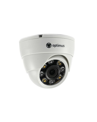 IP-E025.0(2.8)PL_DP03. Видеокамера IP купольная. Optimus в Смоленске