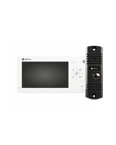 VM-7.0 (w)+ DS-700L (черный). Комплект видеодомофона. Optimus в Смоленске