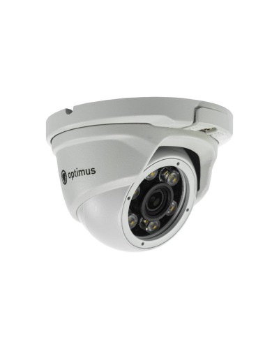 IP-E042.1(2.8)PL. Видеокамера IP купольная. Optimus в Смоленске