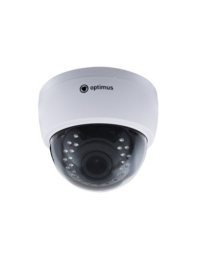 IP-S025.0(2.8-12)P_DP02. Видеокамера IP купольная. Optimus в Смоленске