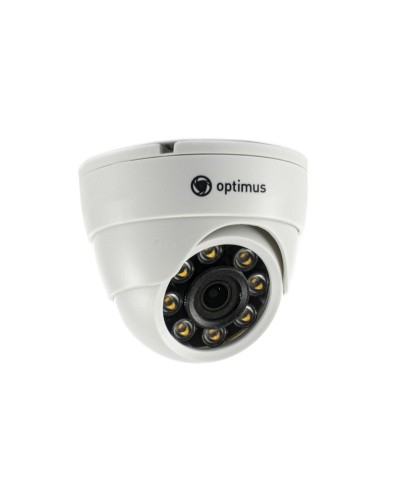 IP-E025.0(2.8)PF_DP03. Видеокамера IP купольная. Optimus в Смоленске
