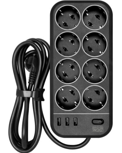 SP-08 USB03AB 1,8 M. Сетевой фильтр. POWERCOM в Смоленске
