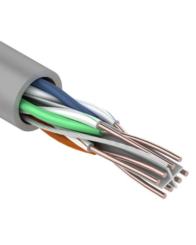 U/UTP 4PR 23AWG, CCA, CAT6, PVC, 305м. PROconnect (01-0047-3). Кабель «витая пара» (LAN) для структурированных систем связи. PROCONNECT в Смоленске