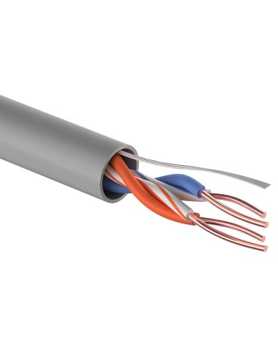 U/UTP 2PR 24AWG, CCA, CAT5e PVC, 305м. PROconnect (01-0022-3). Кабель «витая пара» (LAN) для структурированных систем связи. PROCONNECT в Смоленске