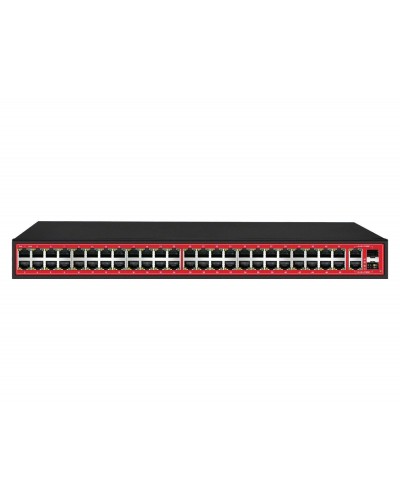 PND-48P-2G2F (700W). Коммутатор неуправляемый 50-портовый с функцией PoE. Polyvision в Смоленске