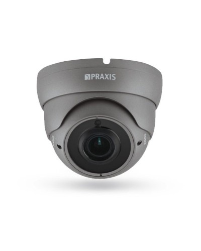 PE-7142IP 2.8-12 A/SD. Видеокамера IP купольная. Praxis в Смоленске