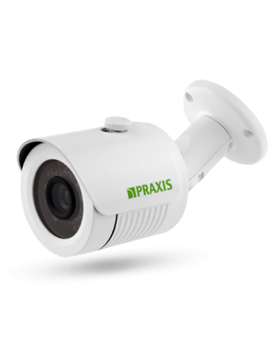 PB-7141IP 2.8. Видеокамера IP цилиндрическая. Praxis в Смоленске