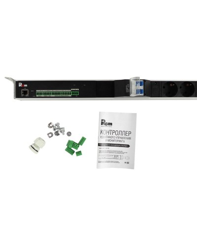 R-MC1-32-4x2S-2x3C13-2x2C19-A-1820-K. Блок силовых розеток с контроллером. REM в Смоленске