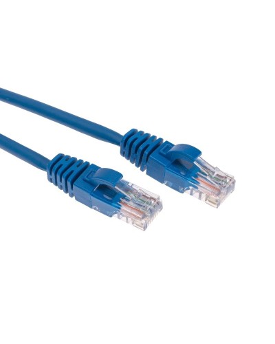 Патч-корд U/UTP, CAT 5e, RJ45-RJ45, 26AWG, LSZH, синий, 0,5м  REXANT (02-0104-05). Патч-корд UTP. Rexant в Смоленске