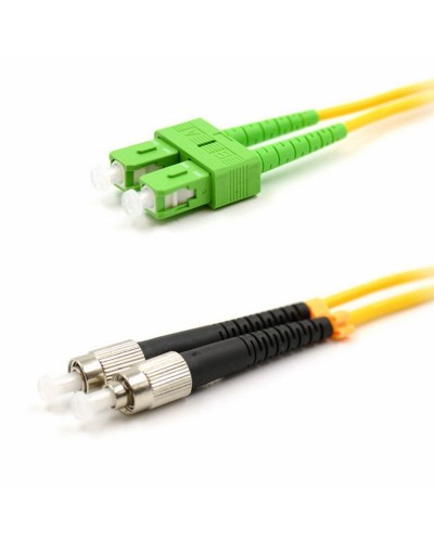 Патч-корд оптический переходной (SM), 9/125 (OS2), SC/APC-FC/UPC, (Duplex), PVC, 5м REXANT (50-2857-1): Патч-корд оптический в Смоленске