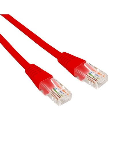 Патч-корд U/UTP CAT 6, RJ45-RJ45, 26AWG, LSZH, красный, 2м REXANT (02-0293-2). Патч-корд UTP. Rexant в Смоленске