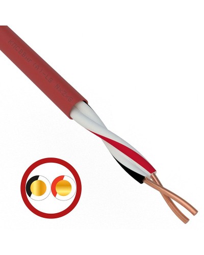 КПСВВнг(А)-LS 1х2х1,0 (01-4862)(REXANT). Кабель для систем пожарной и охранной сигнализации. Rexant в Смоленске