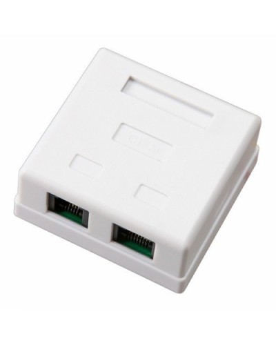 Розетка компьютерная внешняя 2-порта, UTP RJ-45 (8P8C), CAT 5e REXANT (03-0151): Розетка RJ-45 в Смоленске