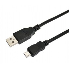 Кабель USB-A – micro USB, 1А, 1,8м, ПВХ, черный REXANT (18-1164-2): Кабель для программирования
