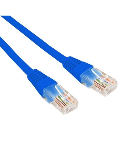 Патч-корд U/UTP CAT 6, RJ45-RJ45, 26AWG, LSZH, синий, 2м REXANT (02-0294-2). Патч-корд UTP. Rexant в Смоленске