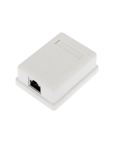 Розетка компьютерная внешняя, 1-порт FTP RJ-45 (8P8C), CAT 6 REXANT (03-0142). Розетка RJ-45. Rexant в Смоленске
