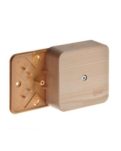 Коробка TYCO ОП 79х79х32мм IP40 сосна (65004-27М). Коробка распределительная. RuVinil в Смоленске