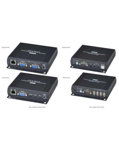 VKM04. Удлинитель VGA, клавиатуры, мыши. SC&T в Смоленске