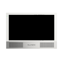 Sonik 7 (White+Silver). Монитор домофона цветной с функцией «свободные руки». SLINEX