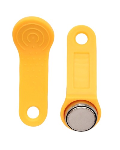 RW 1990 SLINEX (желтый). Ключ электронный Touch Memory с держателем. SLINEX в Смоленске