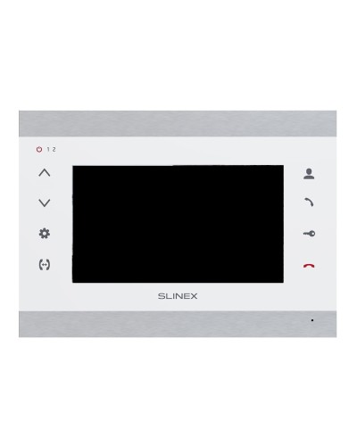 SL-07N Cloud (Silver+White). Монитор домофона цветной с функцией «свободные руки». SLINEX в Смоленске