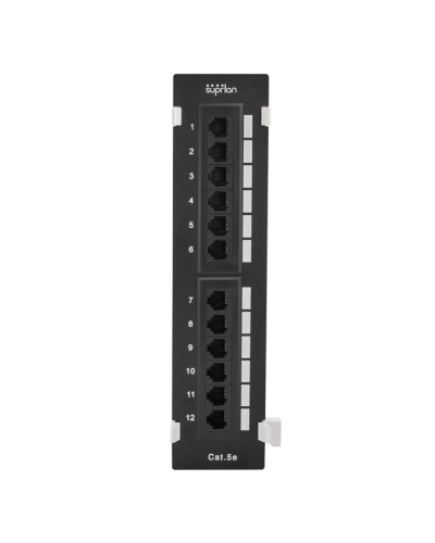 Патч-панель настенная 12xRJ-45, UTP, 5e (10-0407): Патч-панель 19'' в Смоленске