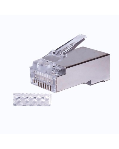 Коннекторы 8P8C FTP Cat.6 3U (RJ-45) (100шт) (10-0202). Разъем RJ-45. SUPRLAN в Смоленске