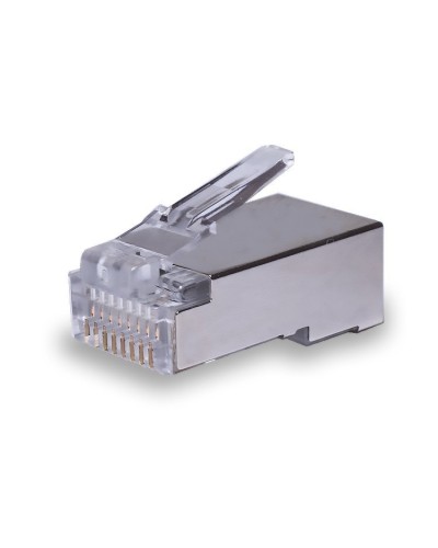 Коннекторы 8P8C FTP Cat.5e (RJ-45) (100шт) (10-0231). Разъем RJ-45. SUPRLAN в Смоленске